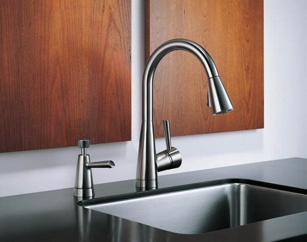 BRIZO VENITO KITCHEN FAUCET IN CHROME FINISH