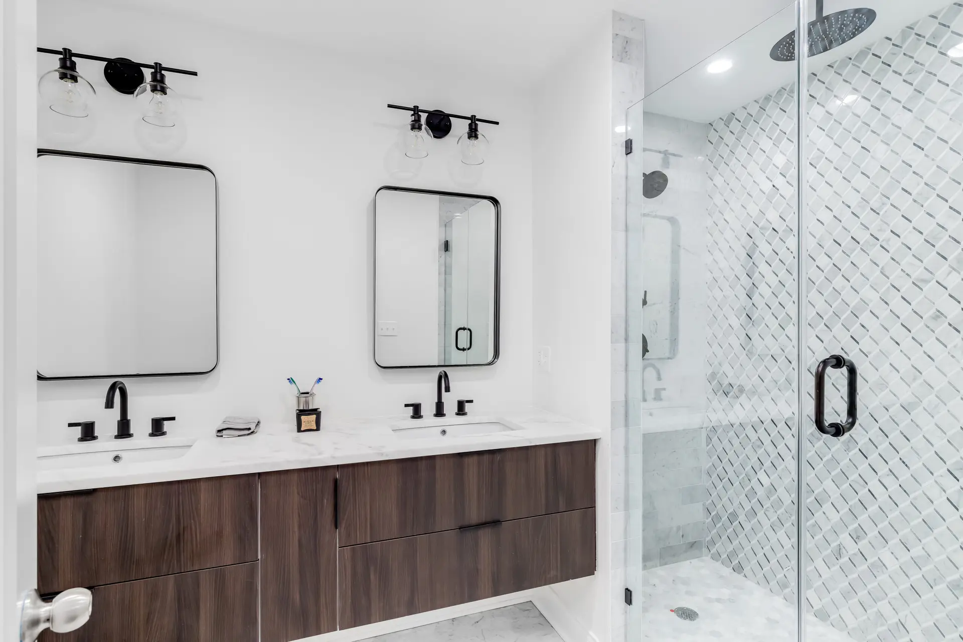 Wall light bathroom remodeling Denver